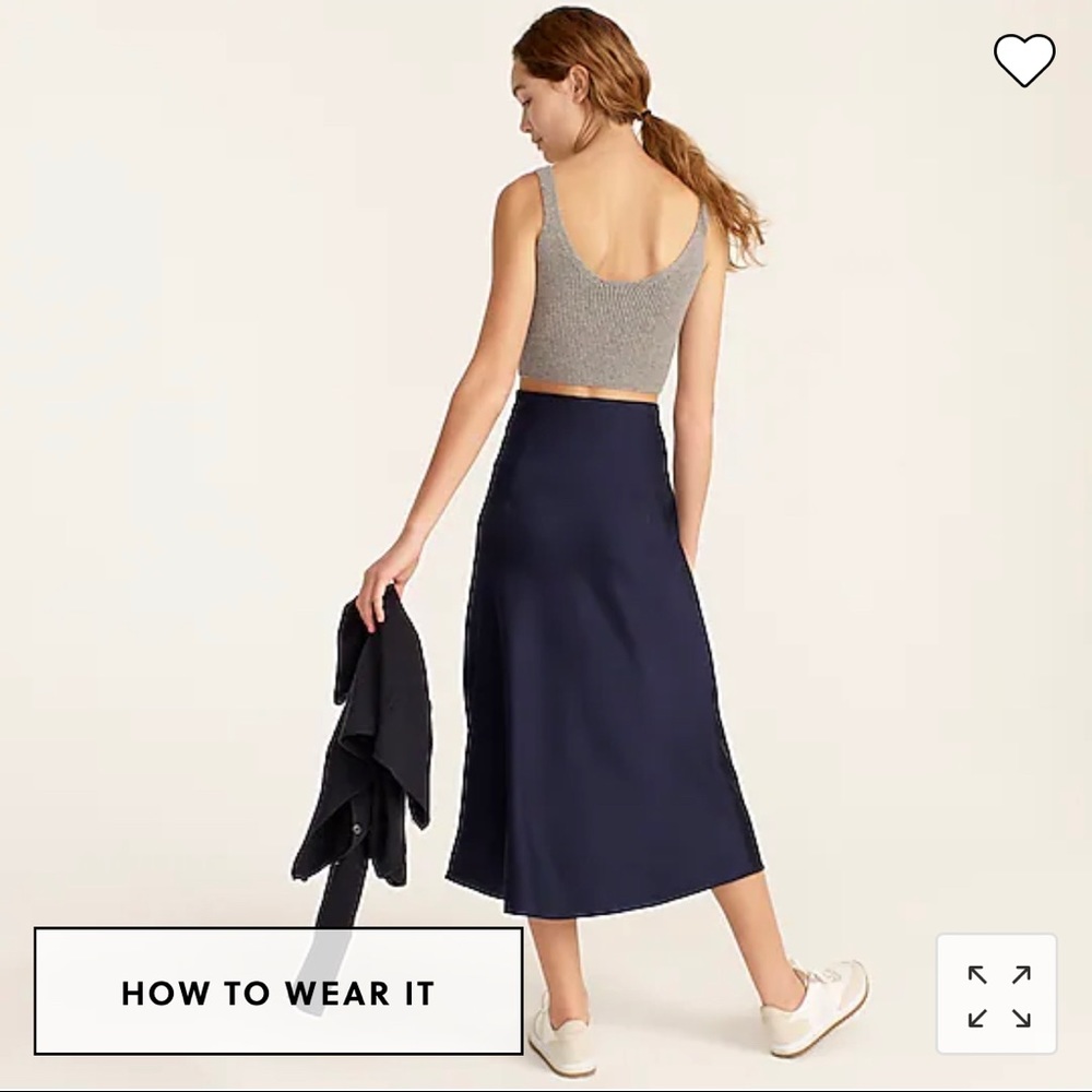 Leopard Print XS J.Crew Gwyneth Slip Skirt